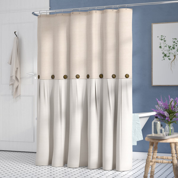 Beau Monde Linen Shower Curtains Wayfair